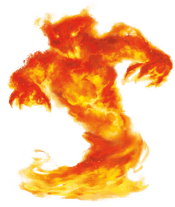 Small Fire Elemental | Kryx RPG