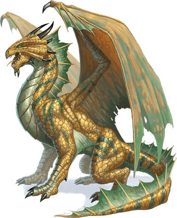 Adult Bronze Dragon